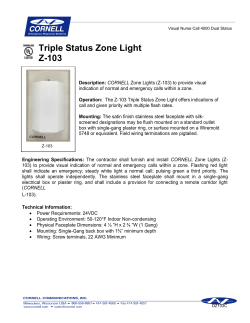Triple Status Zone Light Z-103