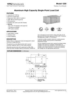 Datasheet - Vishay Precision Group