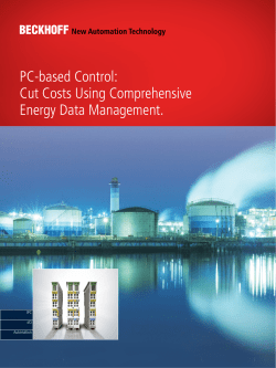 Beckhoff New Automation Technology
