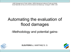 Automating the evaluation of flood damages