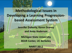 Learning Progression Framework