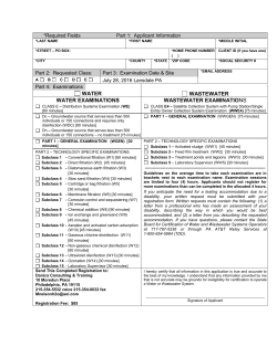 *Required Fields Part 1: Applicant Information *LAST NAME *FIRST