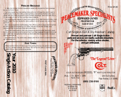 Catalog - Peacemaker Specialists