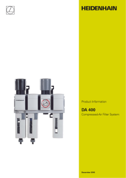 DA 400 Product Information