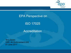 Irish EPA air monitoring guidance note #2