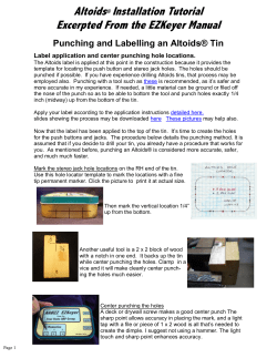 an Altoids &reg; Tutorial