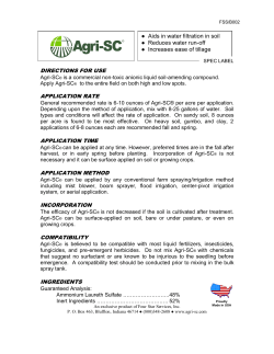Aids in water filtration in soil Reduces water run