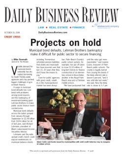Projects on hold - Morgan Stanley Locator