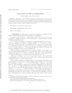 A Solution to the 2/3 Conjecture | SIAM Journal on