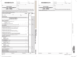 cognitive assessment (3ms / mms)