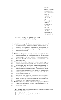 Title 40A. Chapter 65 - New Jersey Legislature