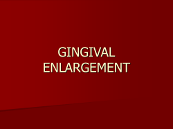 gingival enlargement