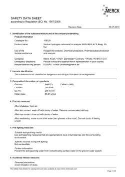 Sodium Hydrogen Carbonate (Merck)