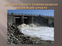 2010 Local Water Management Plan for kittson county