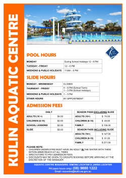 KULIN POOL AND WATERSLIDE