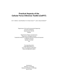 Practical Aspects of the Cellular Force Inference Toolkit (CellFIT)