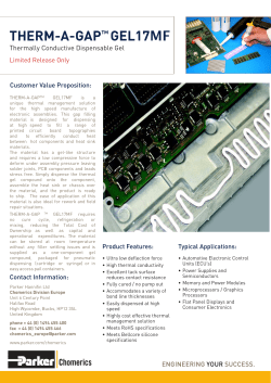 THERM-A-GAP&trade; GEL17MF