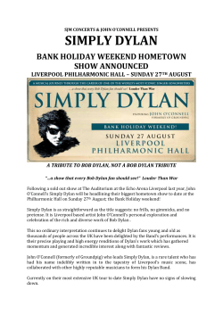 Simply Dylan Press release v2