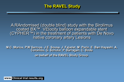The RAVEL Trial - Clinical Trial Results