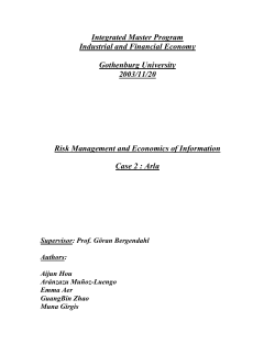 Cost of Cream / butter production (in G&ouml;tene)