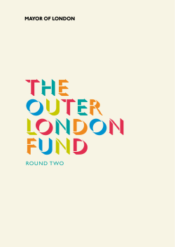 Outer London Fund Round Two Prospectus