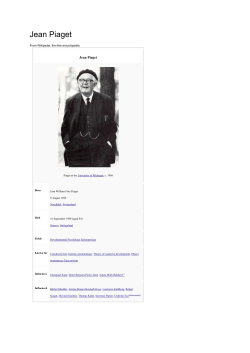 The four development stages are described in Piaget`s theory as