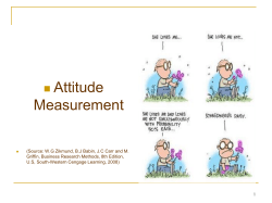 Attitude Measurement