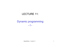 ALGORITHMICS