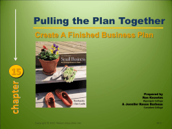 Before you begin writing your business plan