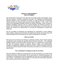 equality and diversity