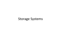 OSPP: Storage Systems