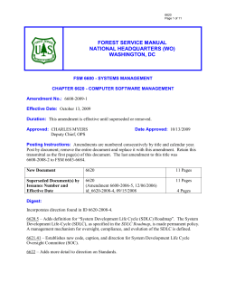 6620 - USDA Forest Service
