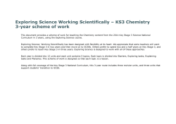 Exploring Science Working Scientifically
