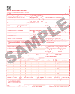 02/12 1500 Claim Form - National Uniform Claim Committee