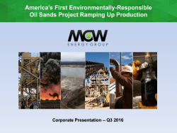 MCW Energy Group Inc.
