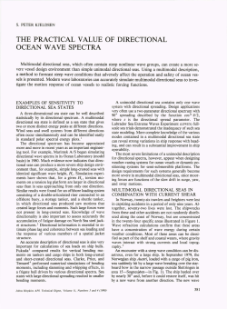 the practical value of directional ocean wave spectra