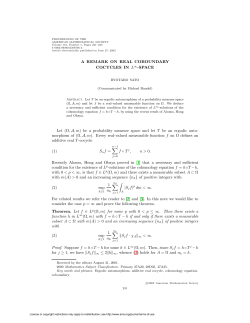 A REMARK ON REAL COBOUNDARY COCYCLES IN L