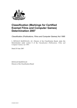 F2007L02052 F2007L02052