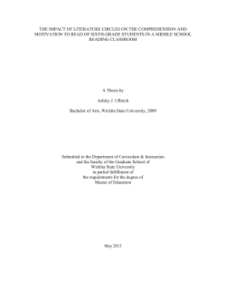 the impact of literature circles on the comprehension and