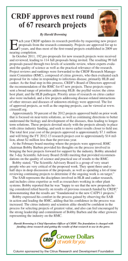 CRDF approves next round of 67 research projects