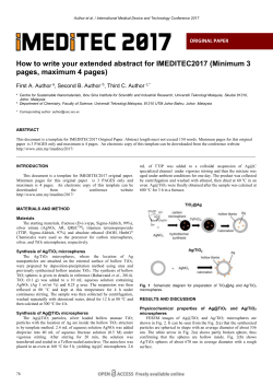IMEDITEC 2017 Template - Universiti Teknologi Malaysia