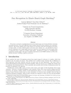 Face Recognition by Elastic Bunch Graph Matching