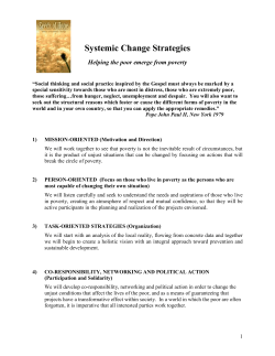 Systemic Change Strategies