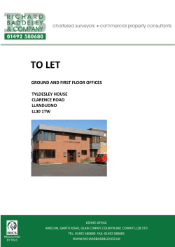 TO LET - Richard Baddeley