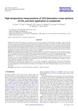 High-temperature measurements of VUV