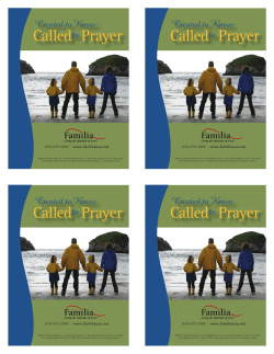 Called Prayer Called Prayer Called Prayer Called