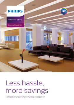 Less hassle, more savings