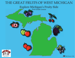 the great fruits of west michigan