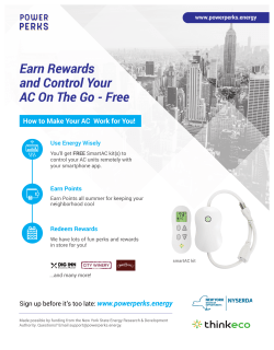 Earn Rewards and Control Your AC On The Go