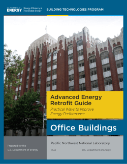 Advanced Energy Retrofit Guide: Office Buildings